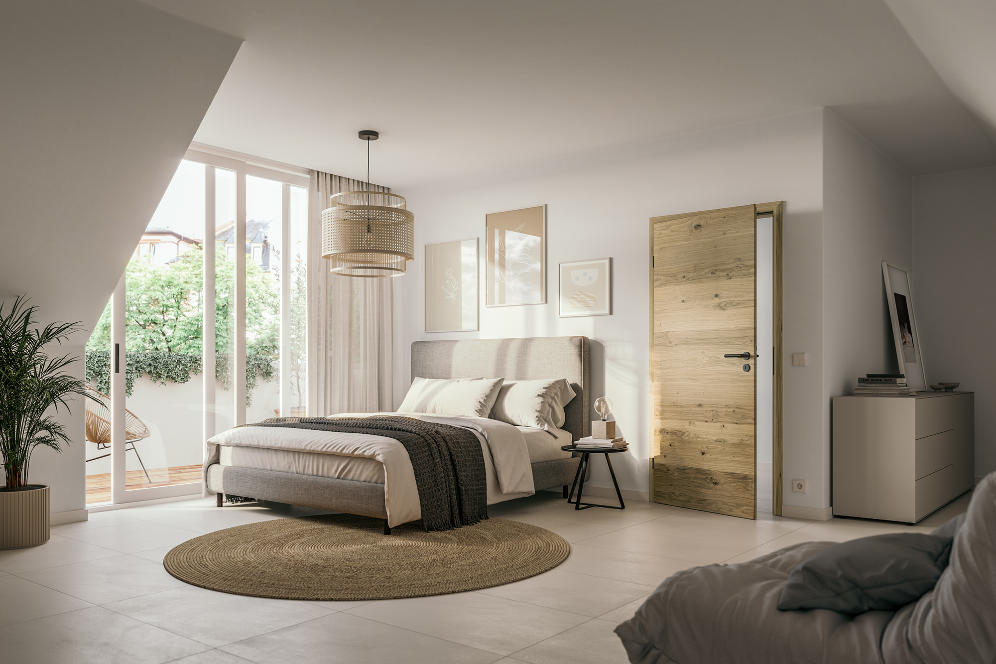 Neue Echtholzfurniere für individuelle Türen von Huga