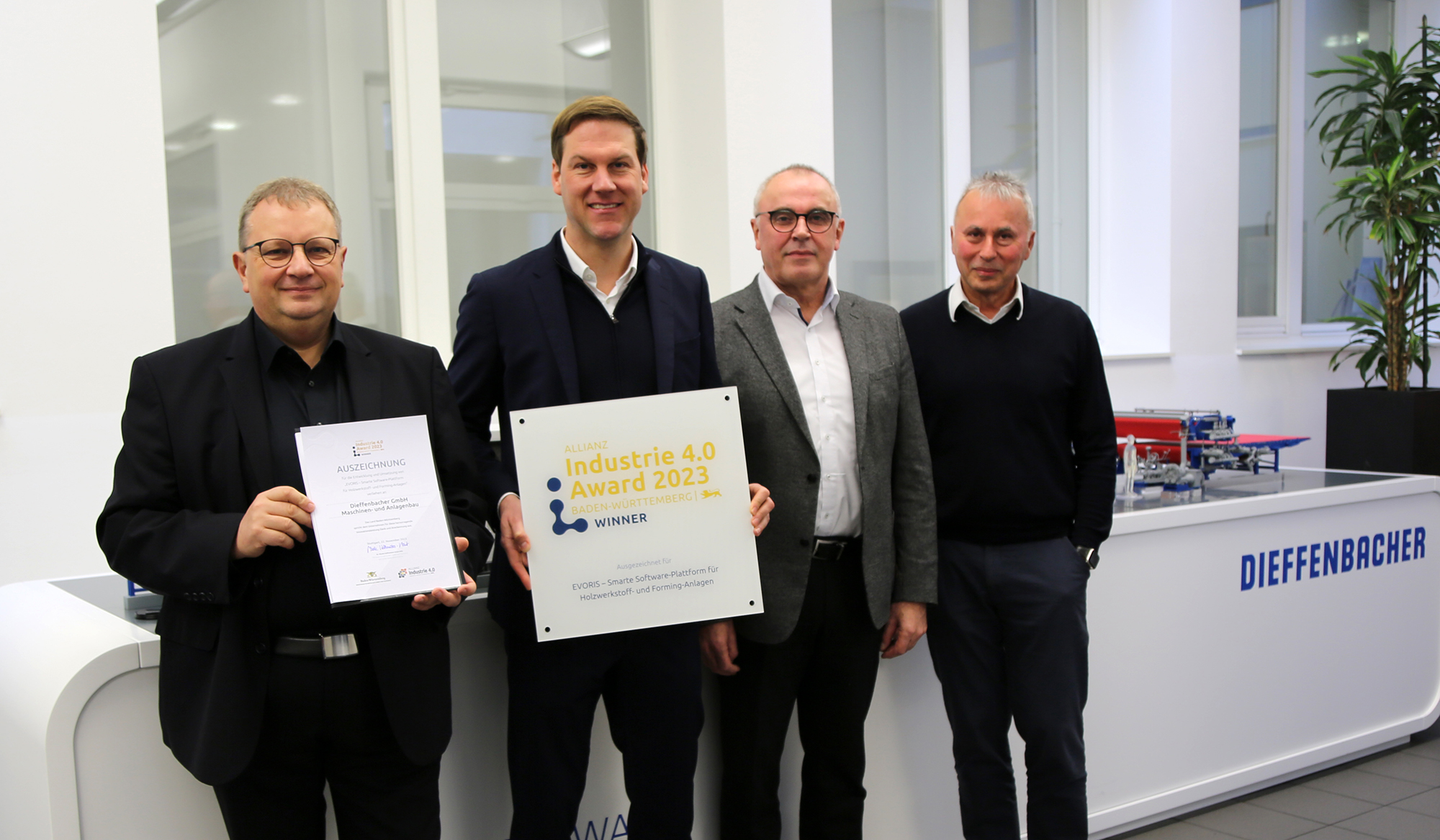Software-Plattform von Dieffenbacher ausgezeichnet