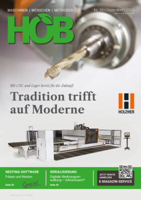 Titel HOB Die Holzbearbeitung 10 2023