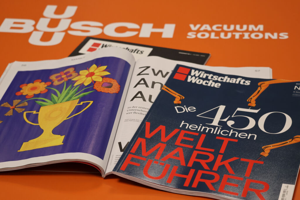 Busch Vacuum Solutions als 'Weltmarktführer' ausgezeichnet 1 Image PR World Market Leader 2024 midi size