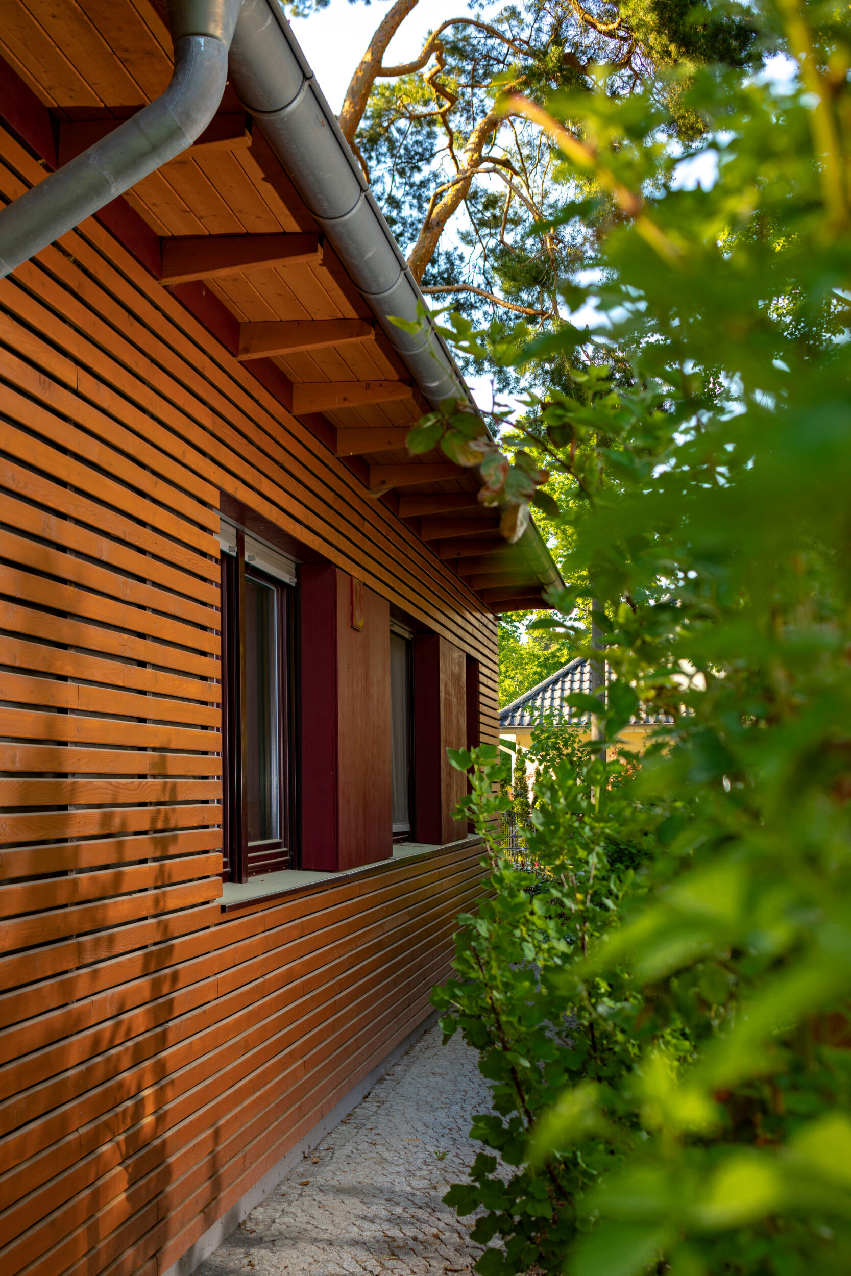 Fassaden aus kanadischen Hölzern