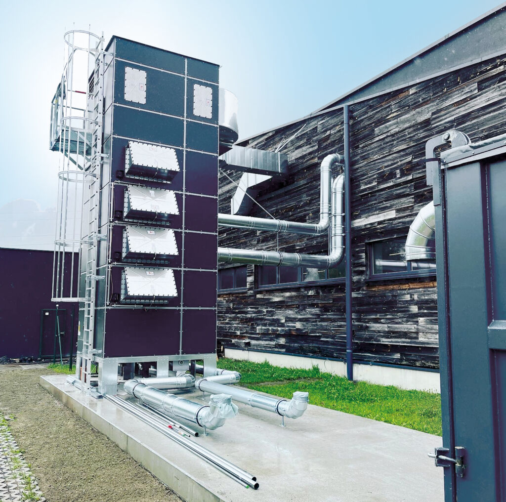 Snowboards nachhaltig fertigen 2 Vier Druckentlastungsflächen sorgen für einen sicheren Anlagenbetrieb der Al-Ko Profi Jet.