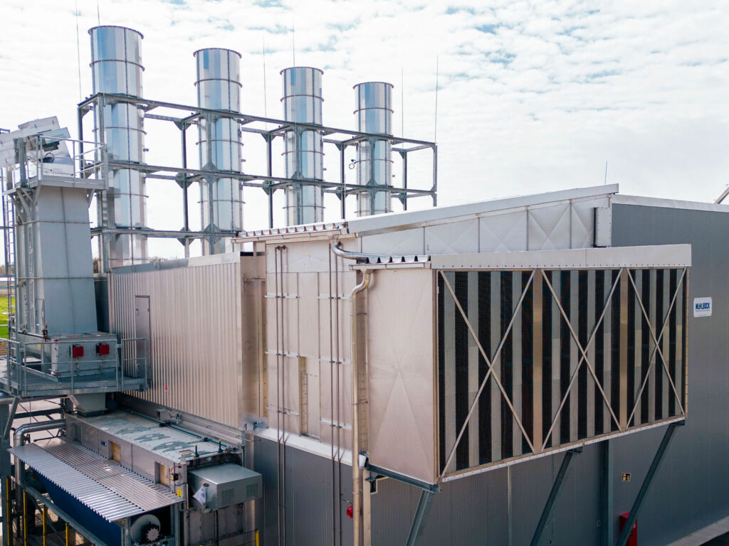 Trockene Späne in skandinavischer Kälte 3 Wärmerückgewinnung eines Mühlböck Bandtrockners 1003 Premium