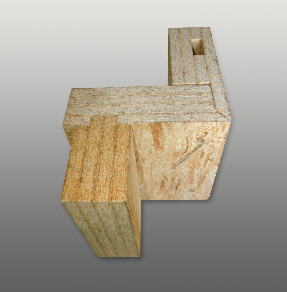 Passt, wackelt nicht und sorgt für gute Luft 2 Magnumboard OSB Bausystem