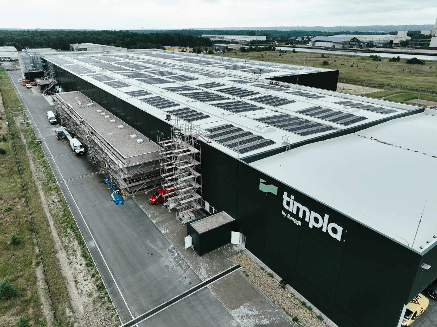 Timpla mit erstem Auftrag