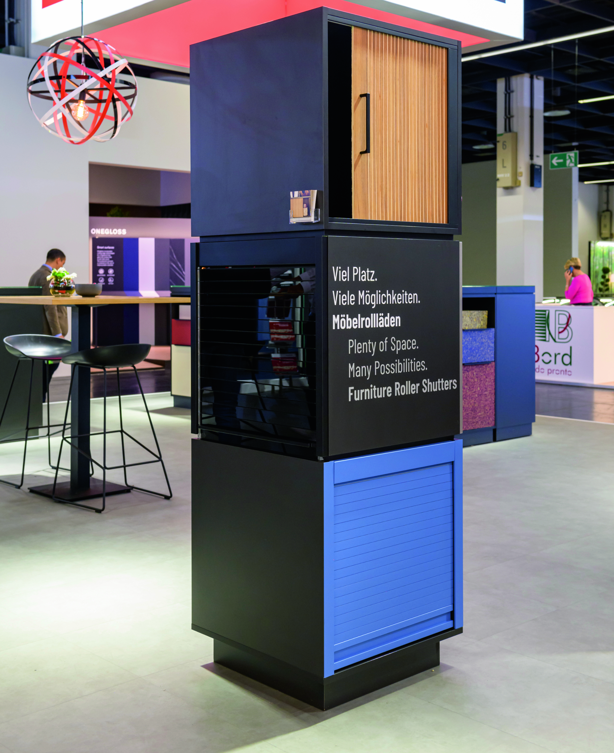 Motorbetriebene Möbelrollläden