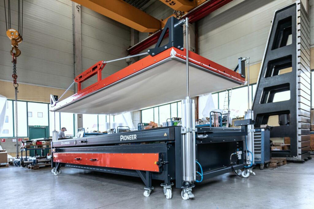 Unter Druck zur besten Leistung 1 In der Produktion entfaltet die Pioneer ihr volles Potenzial.