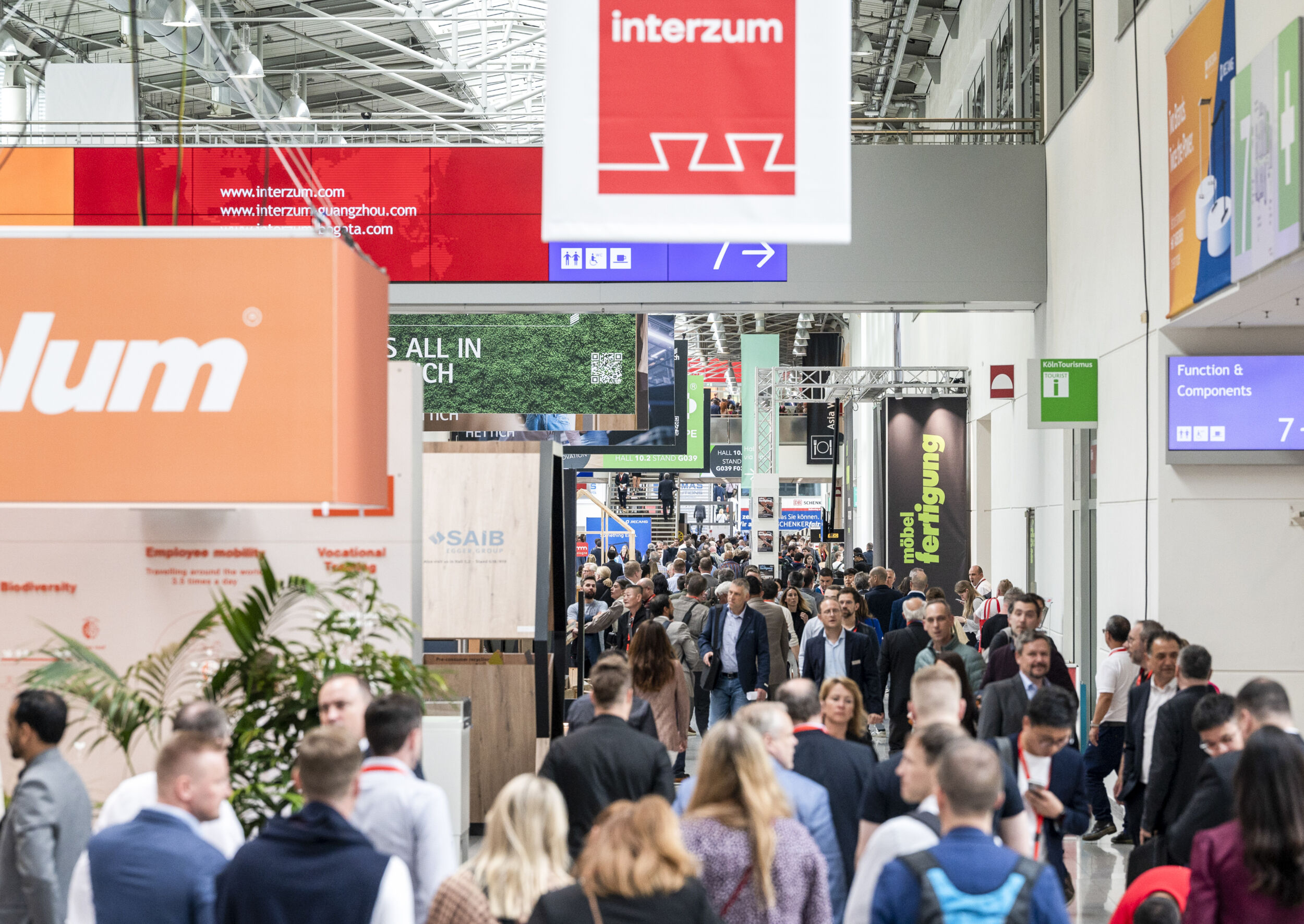 Hohe Nachfrage bei Interzum 2025