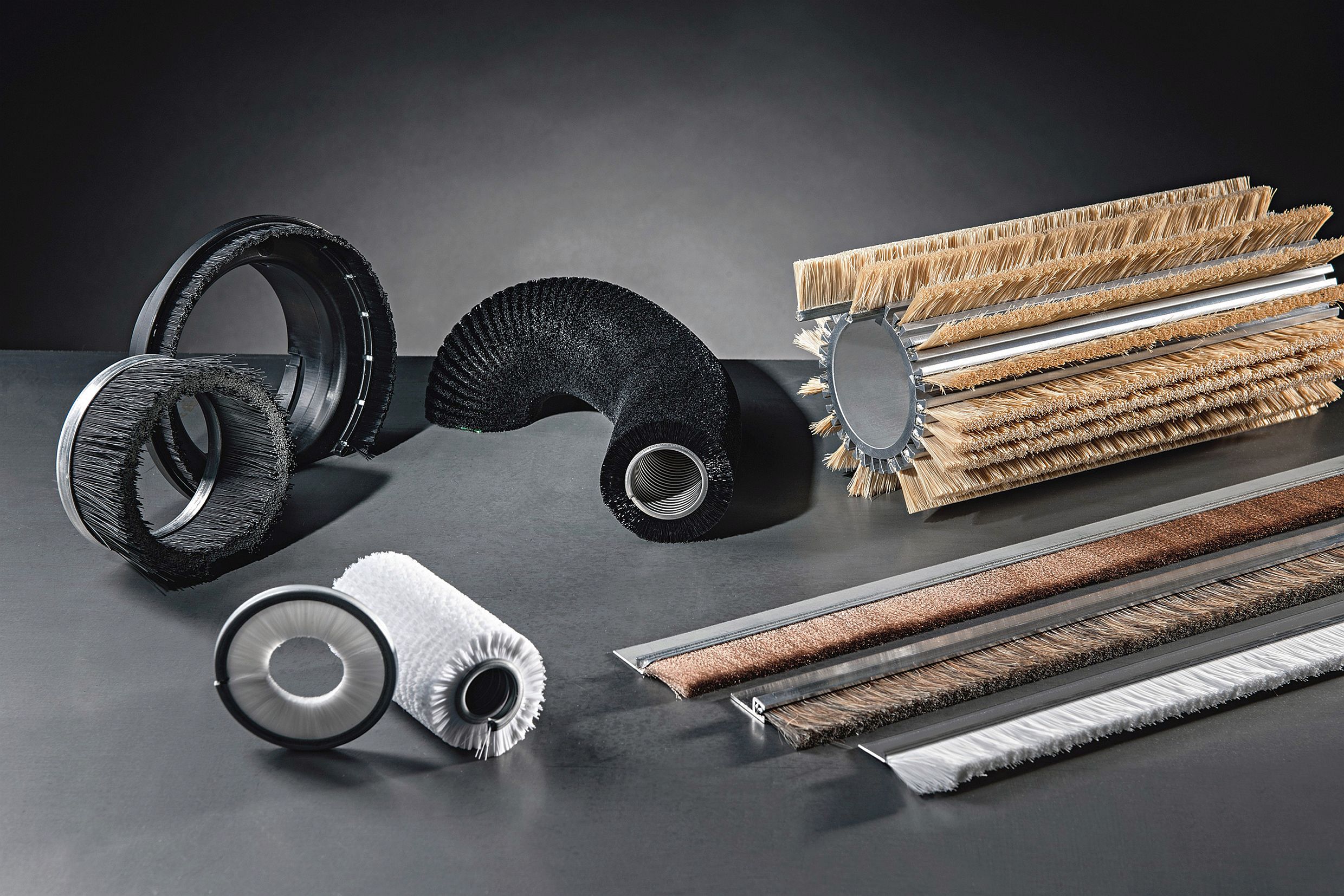 Streifenbürsten mit Zehnkampf-Qualitäten