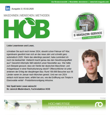 hob nl 2 2025 Verlauf