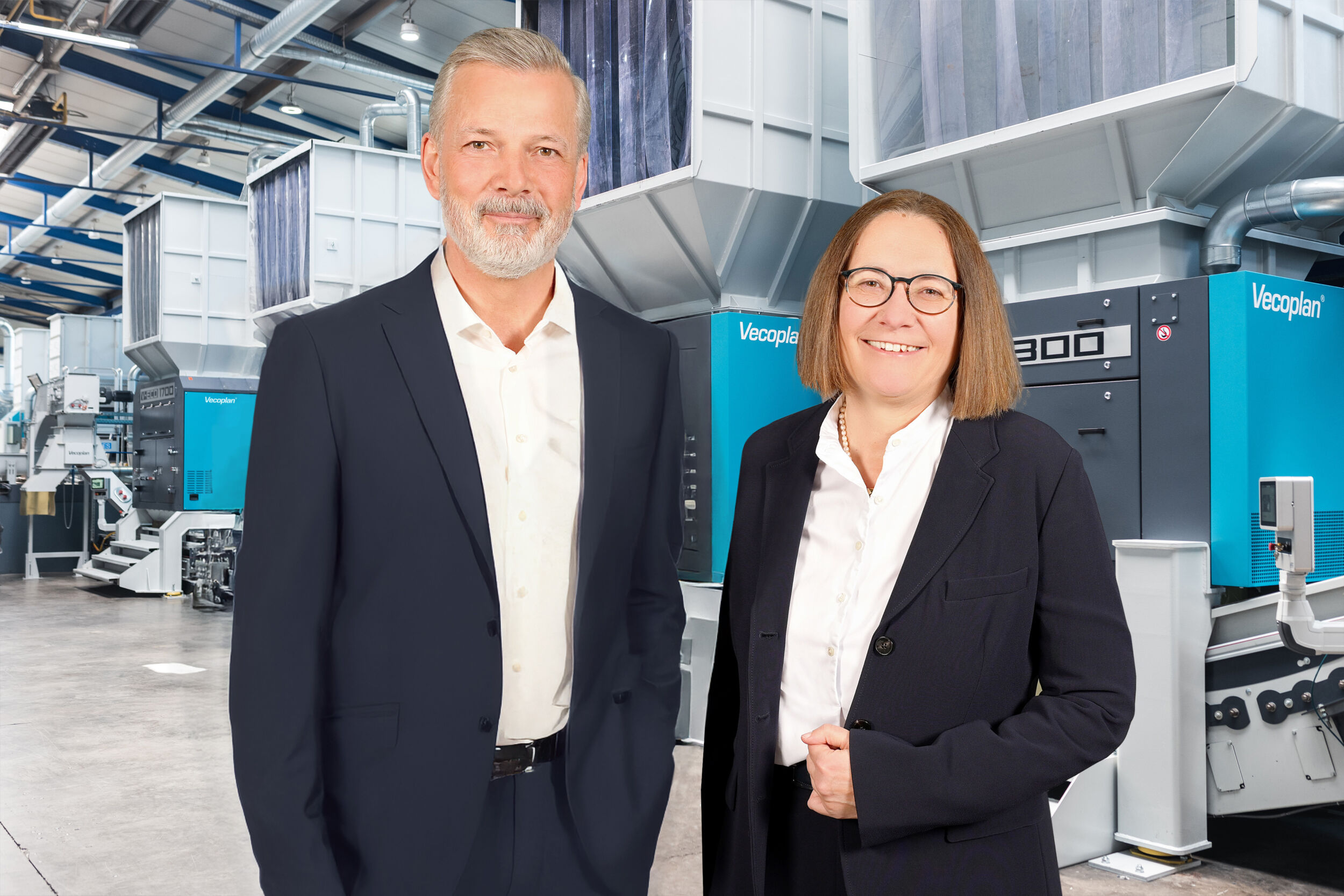 Werner Berens und Ina Hannen blicken auf ein erfolgreiches Geschäftsjahr 2024 zurück.