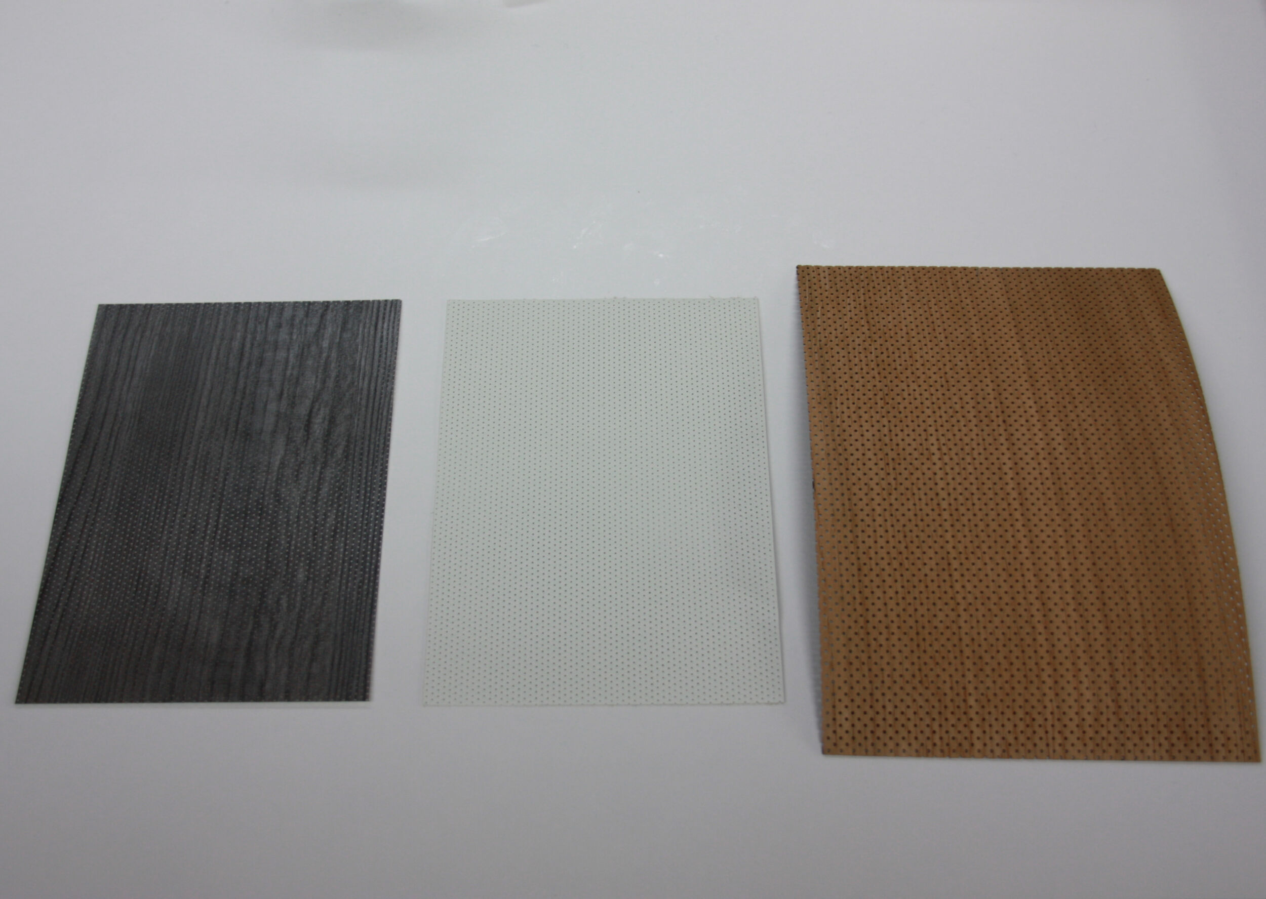 Gestanzt, nicht gebohrt