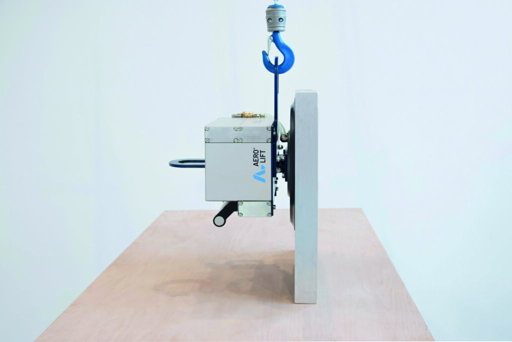 Netzunabhängiger Vakuumheber 1 Der Aero-Cube kann sowohl vertikal, als auch horizontal eingesetzt werden.