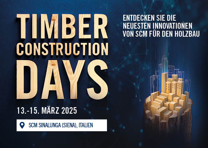 SCM lädt zu Timber Construction Days