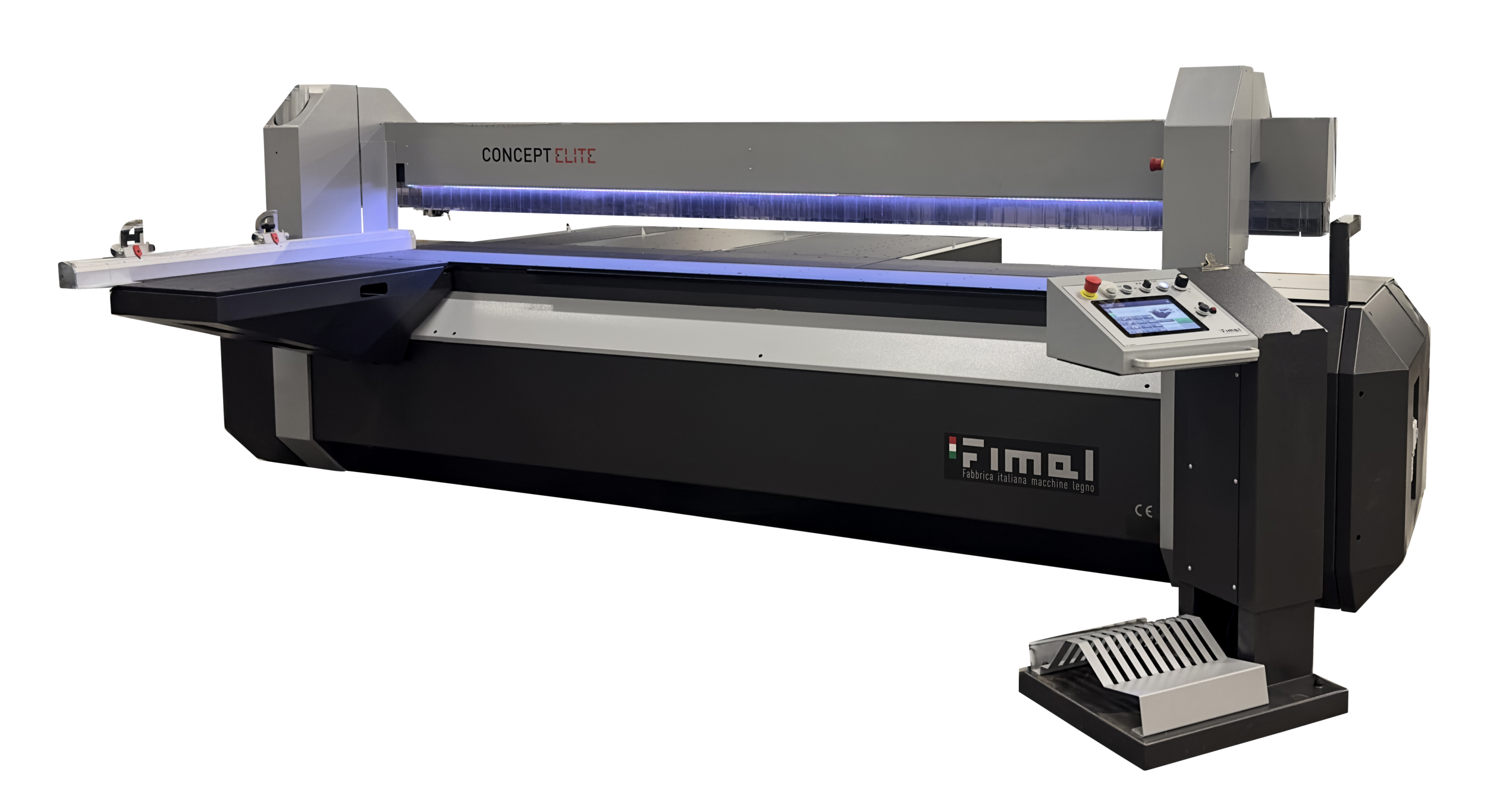Flexibilität einer Formatkreissäge, Schnittqualität einer Druckbalkensäge