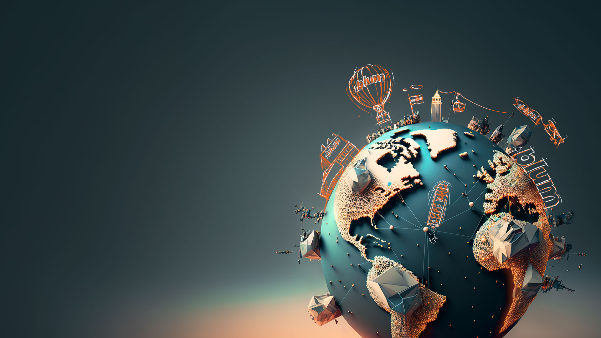 Messebesuch als Weltreise mit Beschlägen