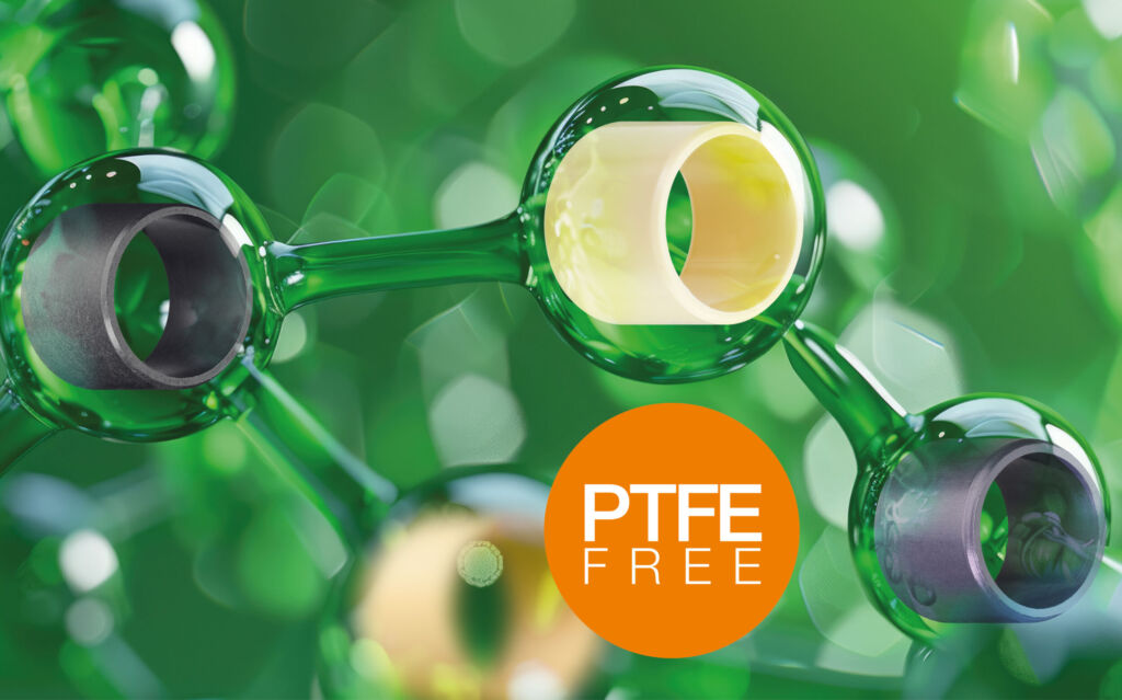 PTFE-freie Gleitlager als Antwort auf PFAS-Regulierung 1 Igus hat jetzt seine Standard-Werkstoffe Iglidur G, Iglidur H und Iglidur X als PTFE-freie Varianten entwickelt.