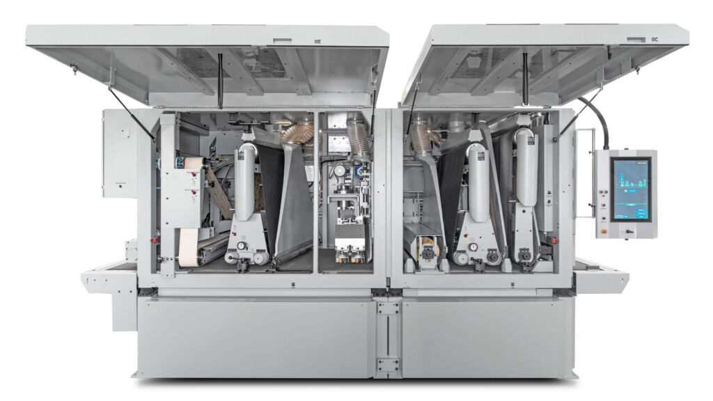 Schleifmaschine für den modernen Holzbau 1 Kündig Technic