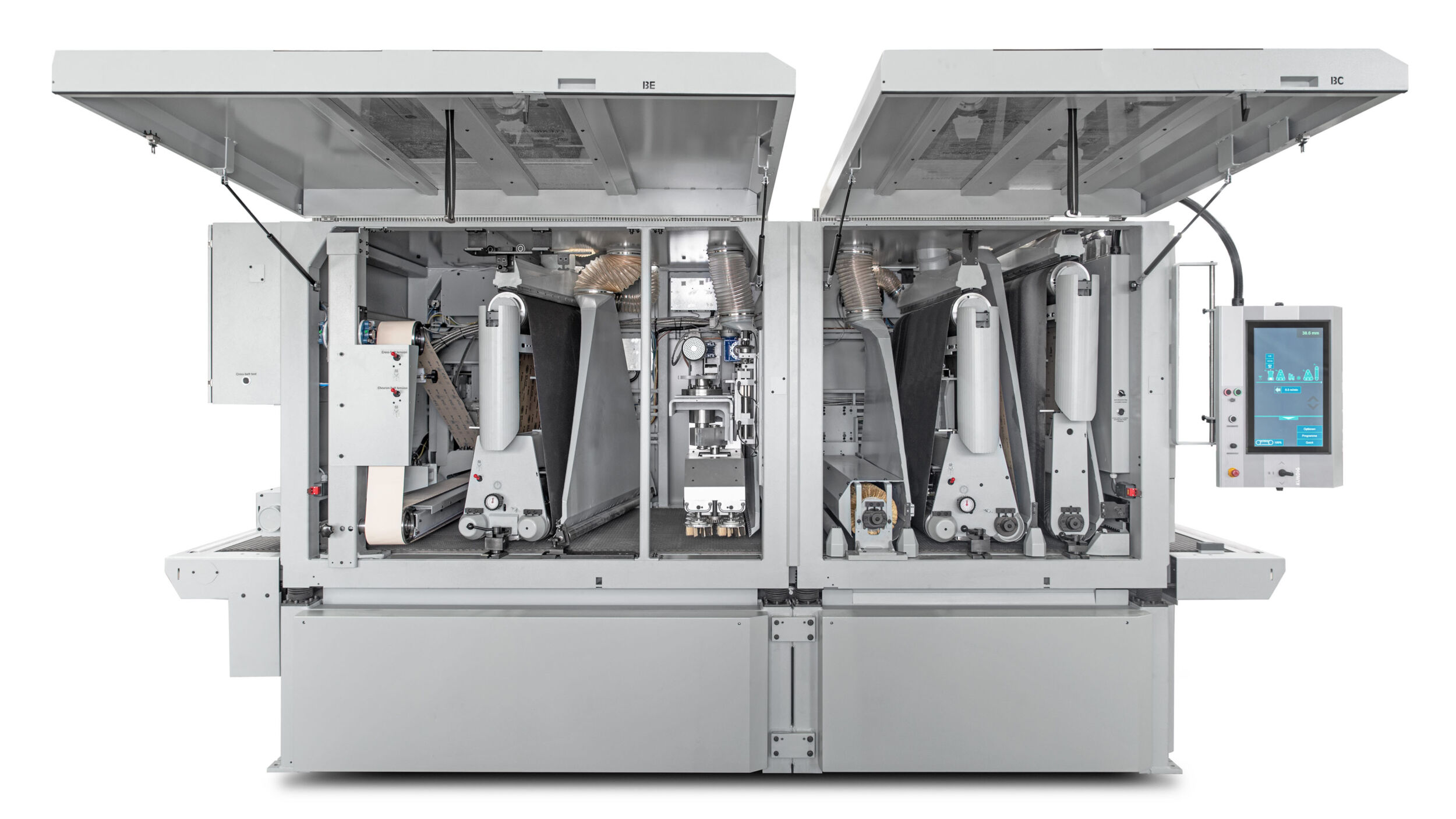 Schleifmaschine für
den modernen Holzbau Kündig Technic