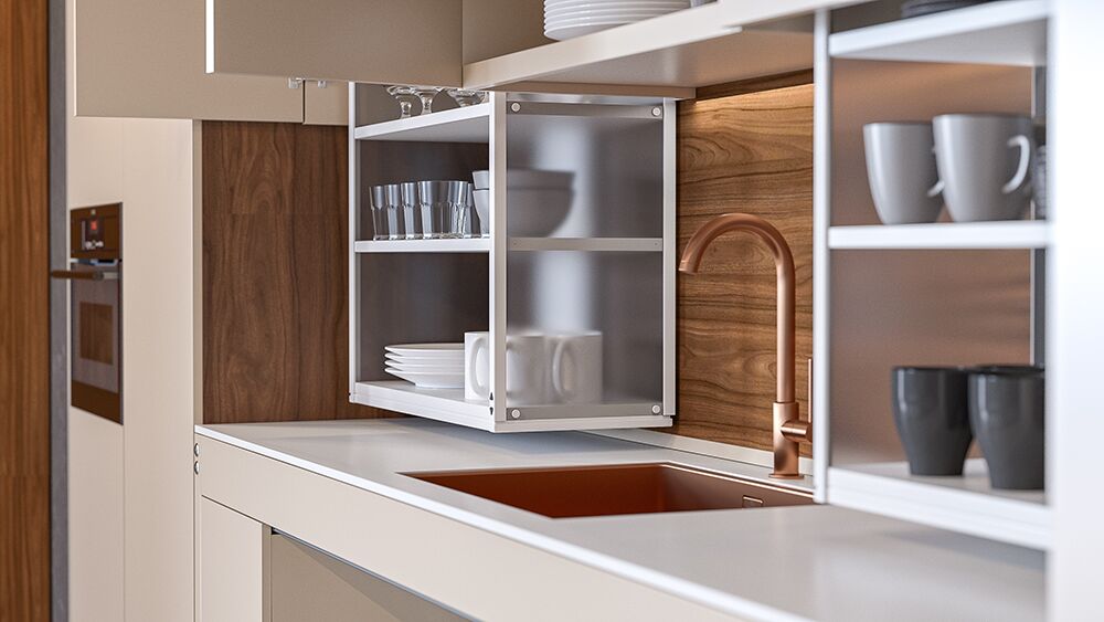 Hängeschranklift für Komfort und Barrierefreiheit