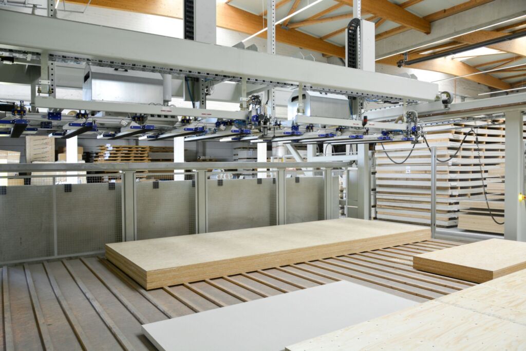 362295 5 Beschickungsportal mit Rohplattenlager