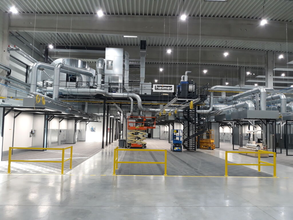 Hochtakt statt Engpass 1 Ansicht der gesamten Anlage