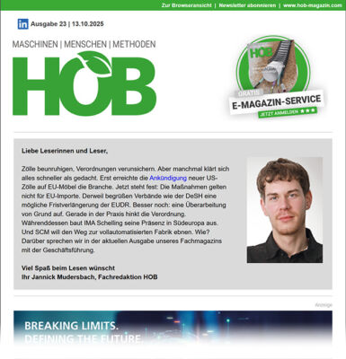 hob nl 23 2025 Verlauf