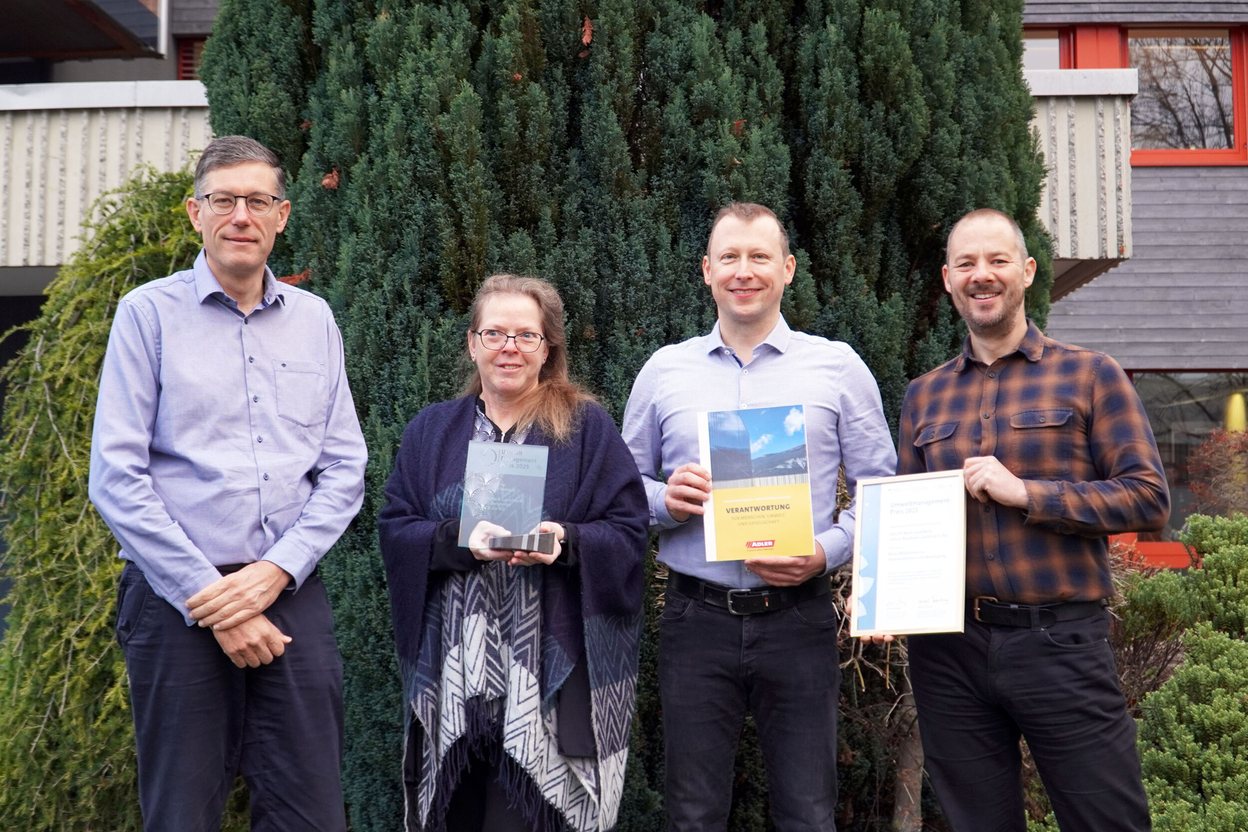 Adler erhält Umweltmanagement-Preis 2025