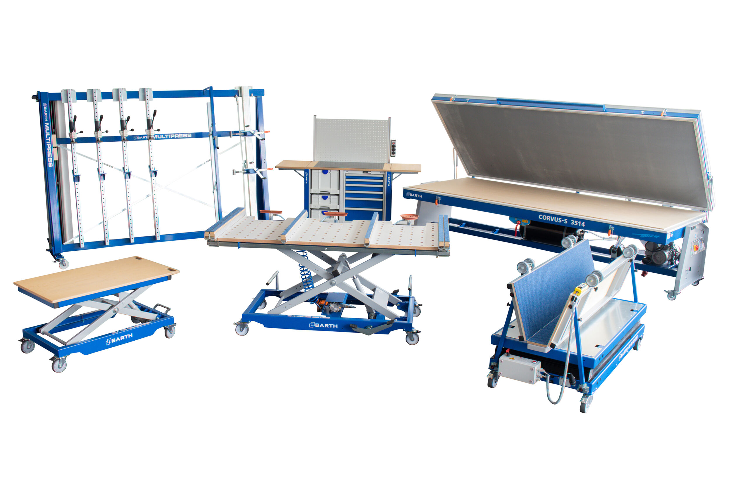 Überarbeitete Hubtisch-Palette