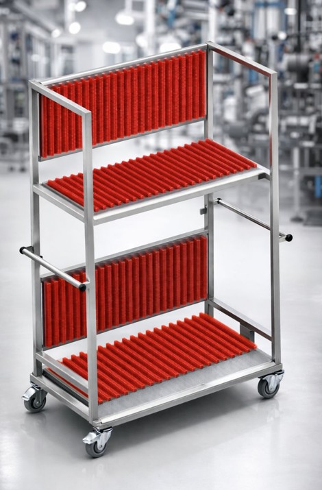 Transportsystem für Möbelteile