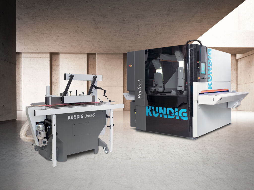 Uniq-S Komfort und Perfect sind das Duo f&uuml;r Kanten- und Oberfl&auml;chenschliff von K&uuml;ndig.