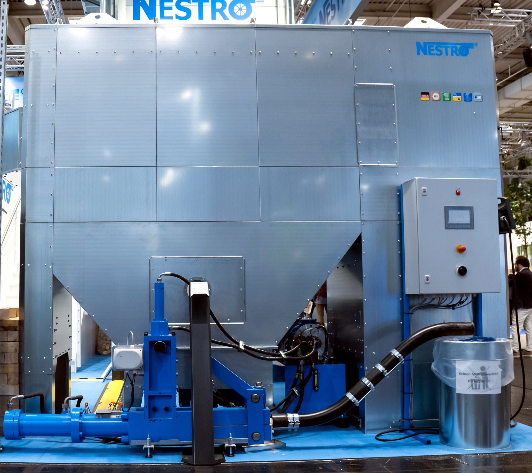 Entstauber mit IE5-Antrieb