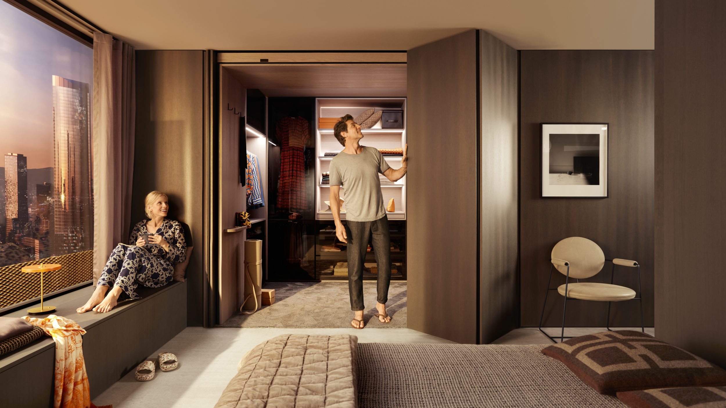 Pocketsystem für hohe Räume