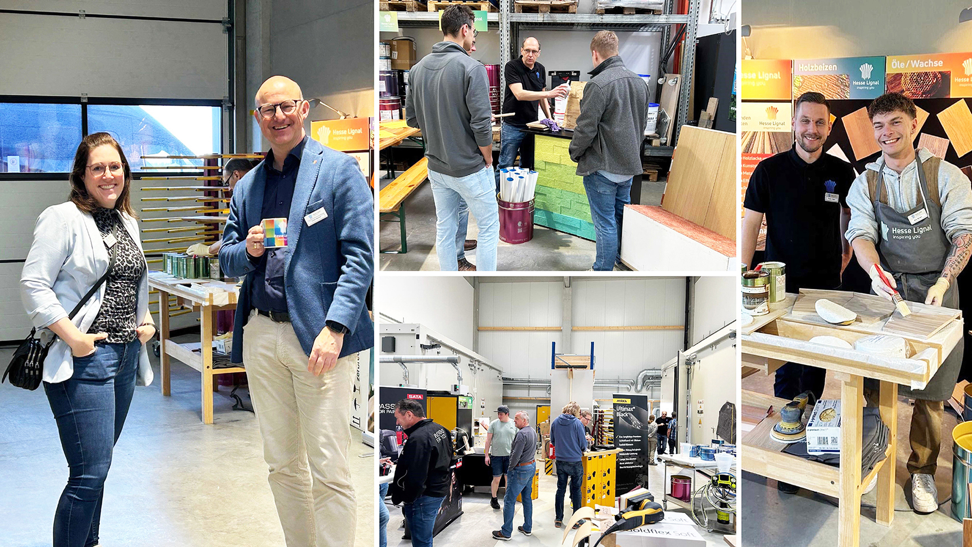 Die Einweihungsfeier von Hesse Hoba-Tec setzte im Programm sowohl auf Produkte als auch auf Vorführungen.