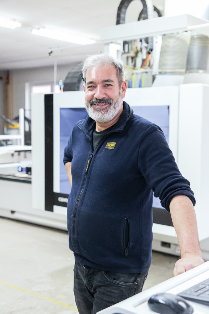 Schreinereibesitzer Jochen Lang