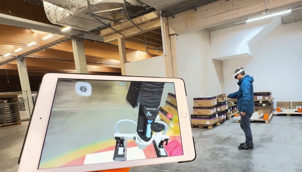 VR im Angebotsprozess 3 Mit Virtual Reality lassen sich geplante Anlagen virtuell im realen Maßstab darstellen und direkt im Raum erleben.