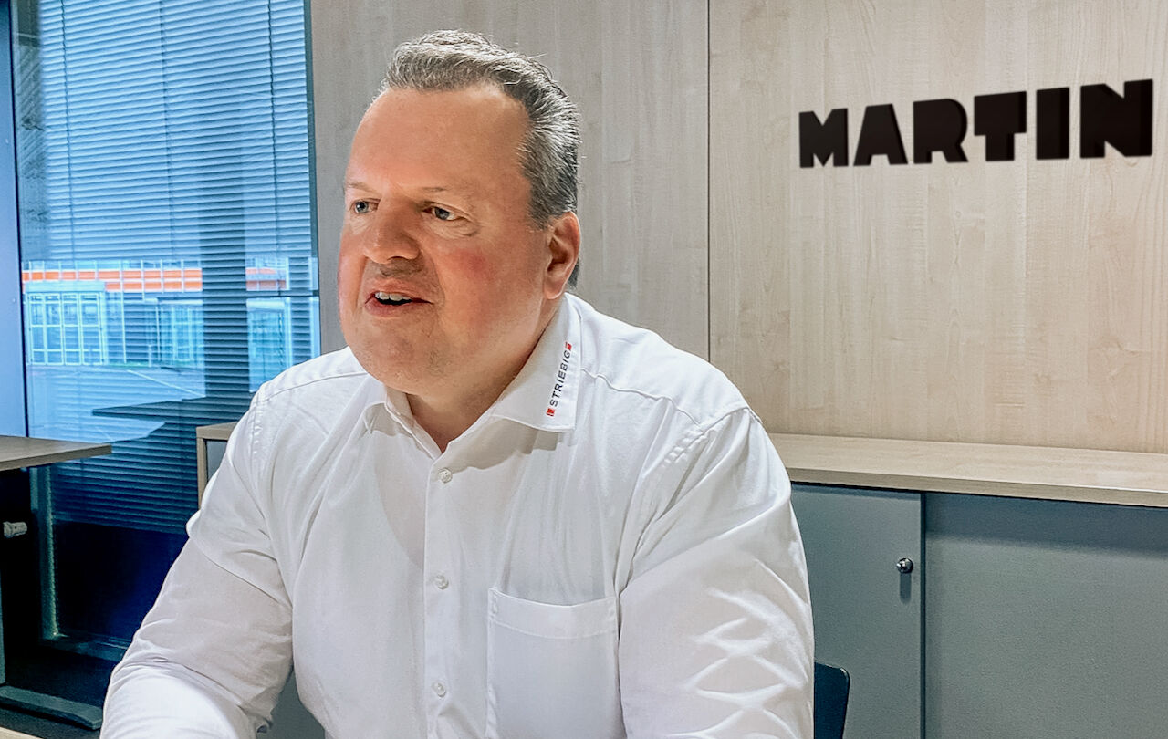 Martin: Neuer Geschäftsführer 7 Neben seiner Funktion als Striebig-Geschäftsführer übernimmt Robert Haas zusätzlich die Geschäftsführung von Otto Martin.