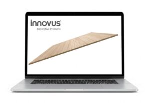 Das 3D-Visualisierungstool stellt Innovus-Dekore und -Texturen naturgetreu dar.