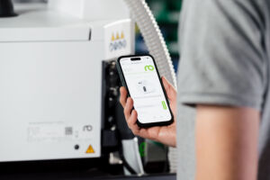 Das Document Center von Robatech ist unter anderem mittels QR-Code an den Produkten des Herstellers zu erreichen.