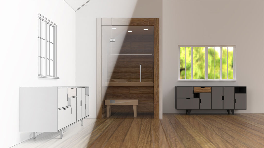 Durchgängig up to date 2 Solidworks liefert die CAD-Basis, Swood ergänzt um Holzlogik, Bibliotheken und Bauteilregeln.