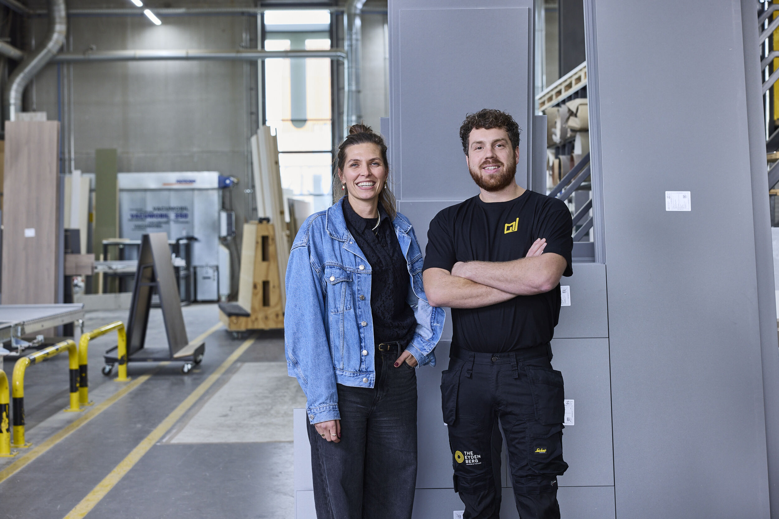 Maßgefertigte Möbel, digital möglich gemacht 9 Nadine Kooij-Commandeur (CEO) und Ben Klijn (Betriebsleiter) verbinden mit ihrem Team Handwerk mit Technologie.