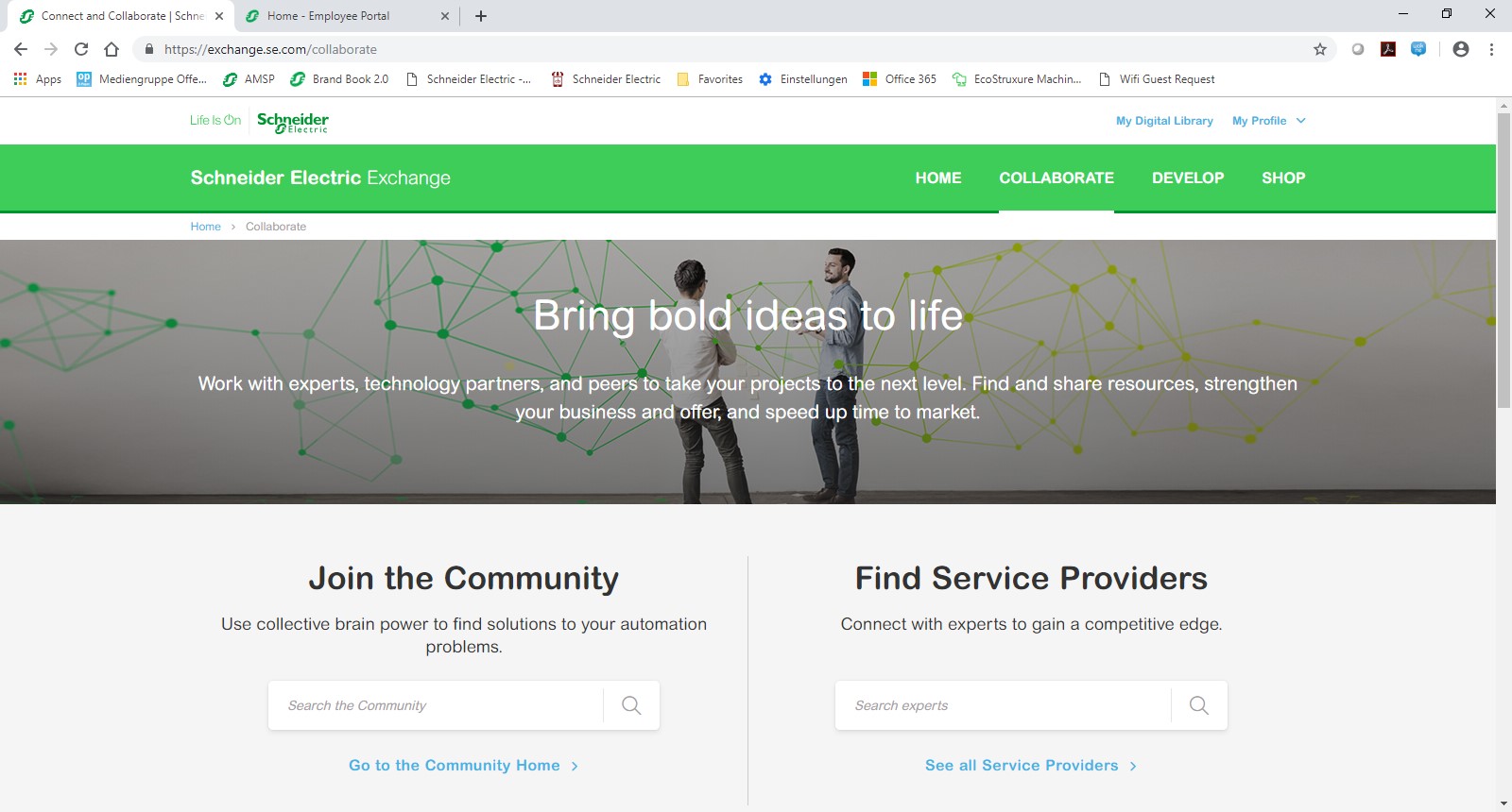 Neue Plattform von Schneider Electric