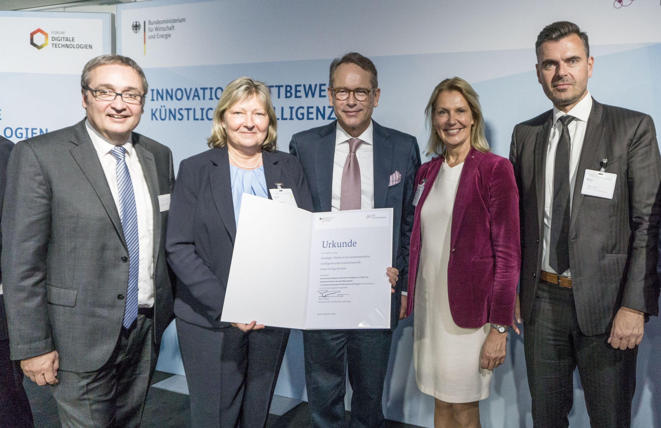 Projekt zu KI-Anwendungen rund um Smart Living ausgezeichnet