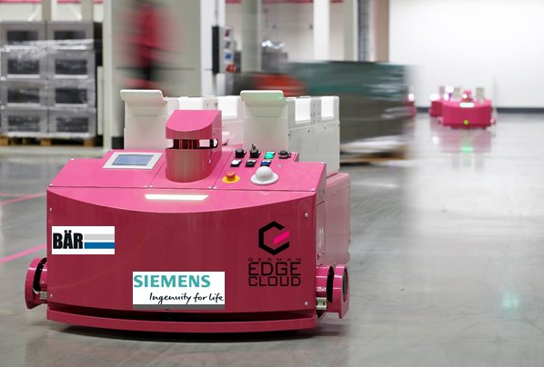 Lösung für KI-basierte Logistikoptimierung mit FTS-Systemen