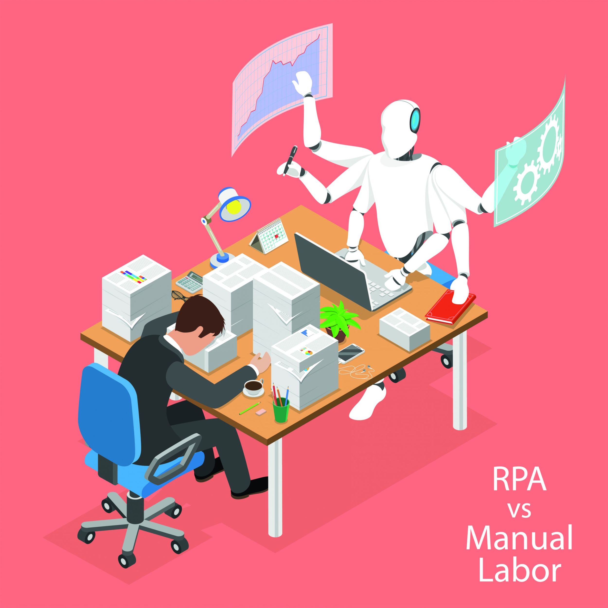 RPA-Anwendung in Low-Code-Plattform integriert