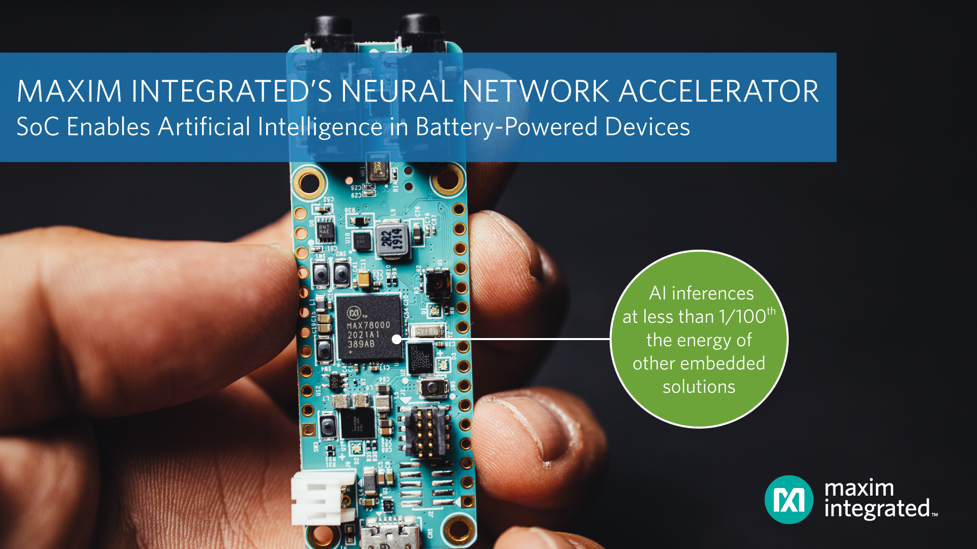 Low-Power-Neuronale-Netzwerk-Beschleuniger-Mikrocontroller für KI-Anwendungen