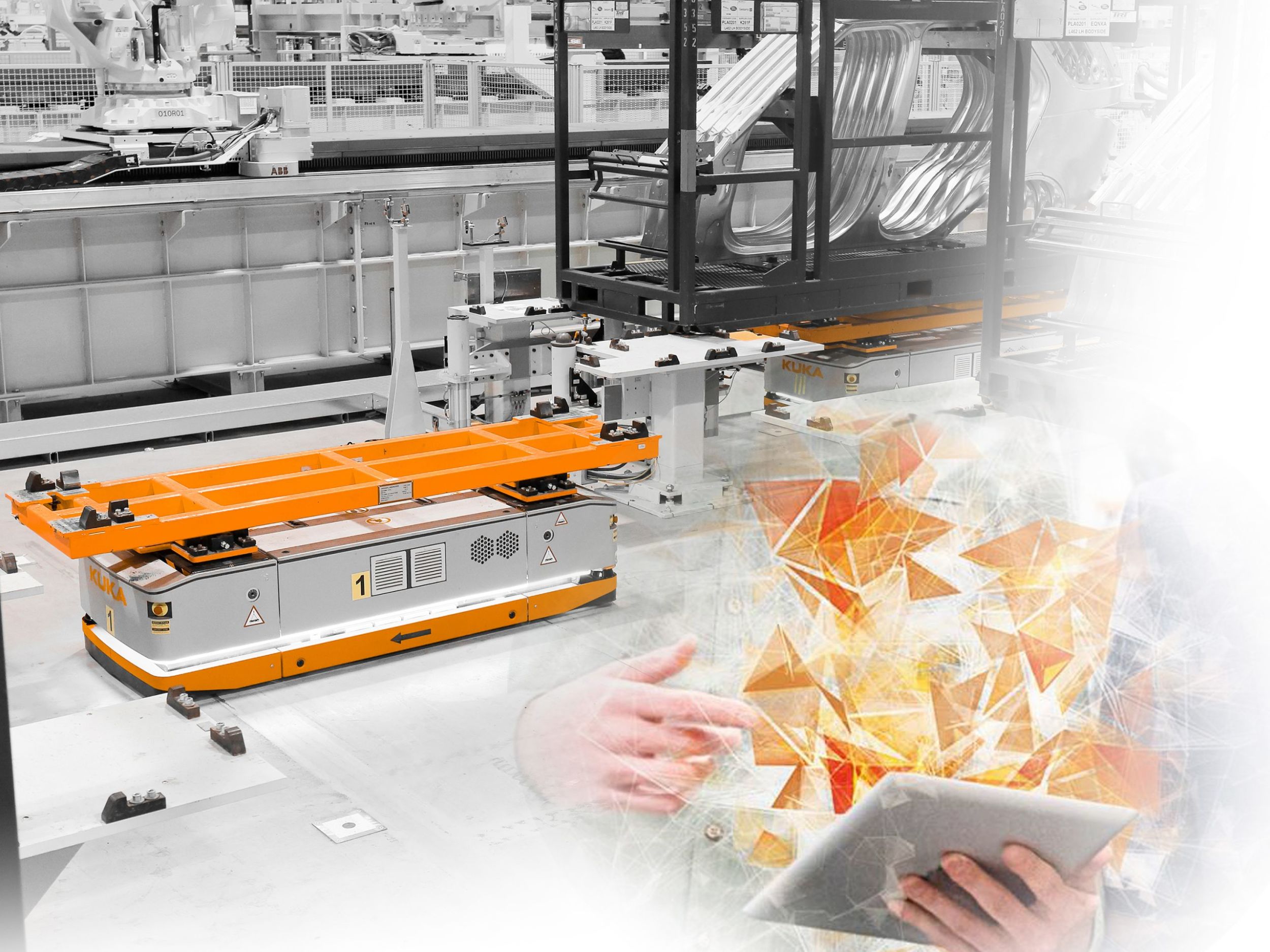 Kuka-Pressegespräch: FTS und künstliche Intelligenz
