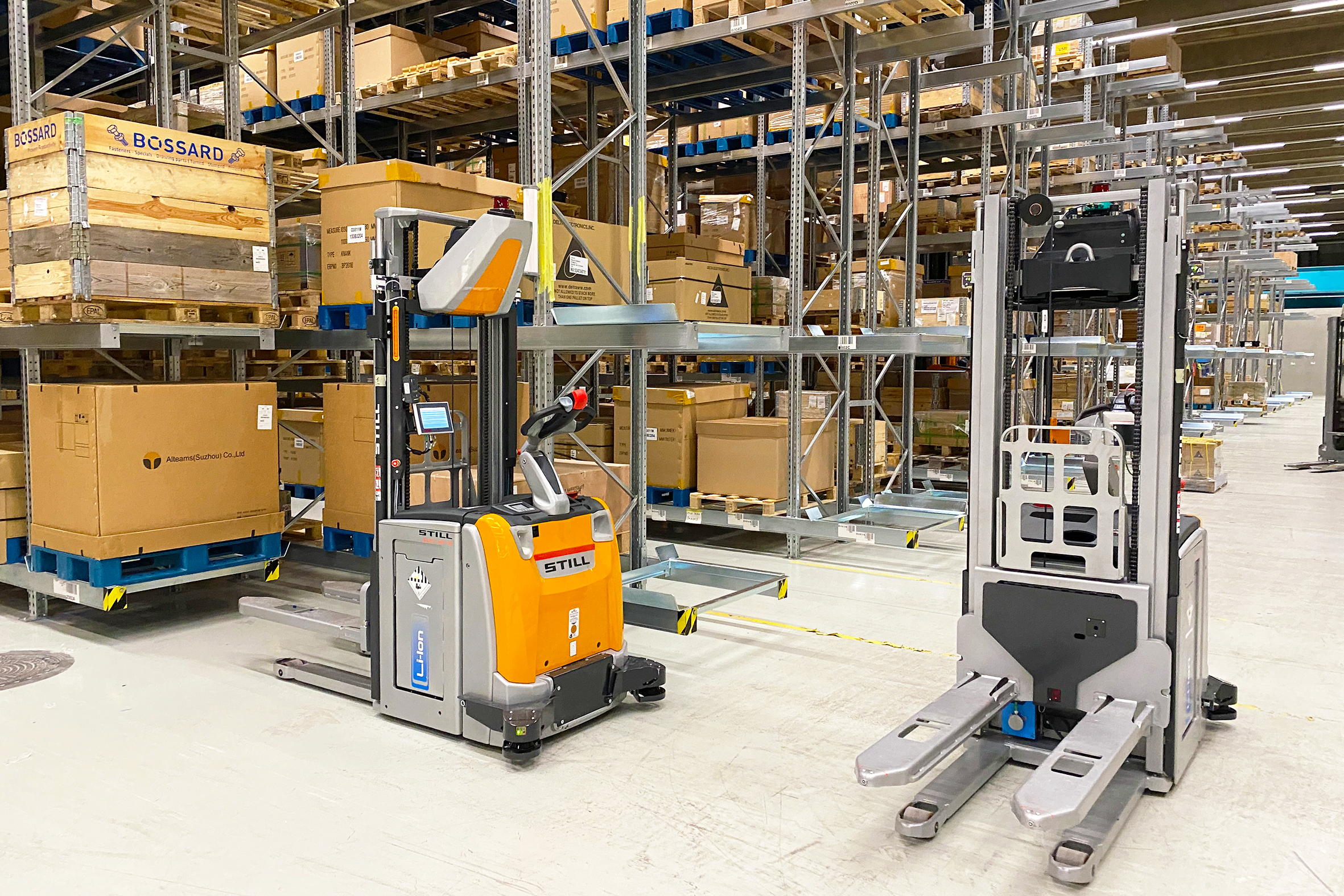 Mehr Leistung im
KI-gestützten Automatiklager