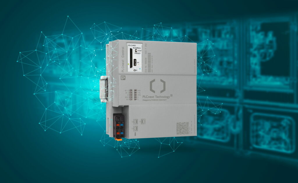 Da PLCnext Control mit gängigen Cloud-Lösungen kommunizieren kann, besteht die Möglichkeit, die Ergebnisse der lokalen KI-Anwendungen zentral auszuwerten.