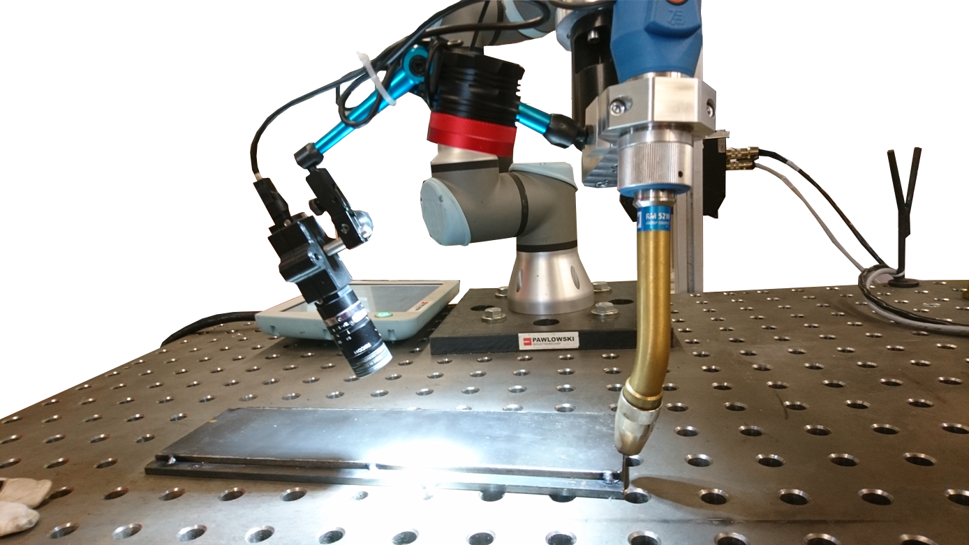 Initialer Laborversuch - Labor für schweißtechnische Versuche der Hochschule Aalen, initiiert von Hema Electronic in Zusammenarbeit mit Pawlowski.